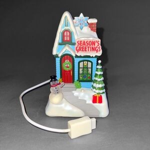 Vintage Hallmark Caroling Cottage